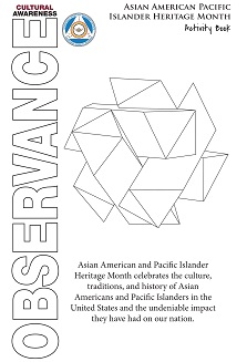 Image of 2019 Asian American Pacific Islander Heritage Month Activity Book